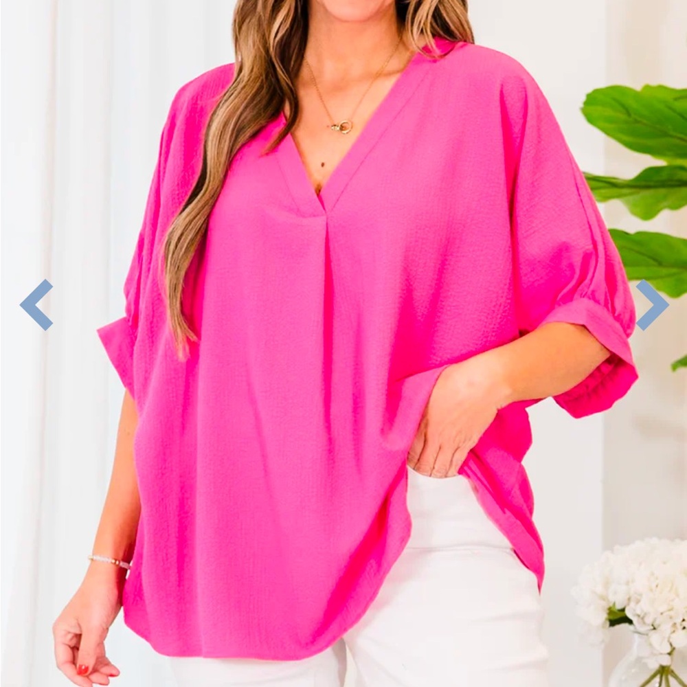Brand new hot pink top